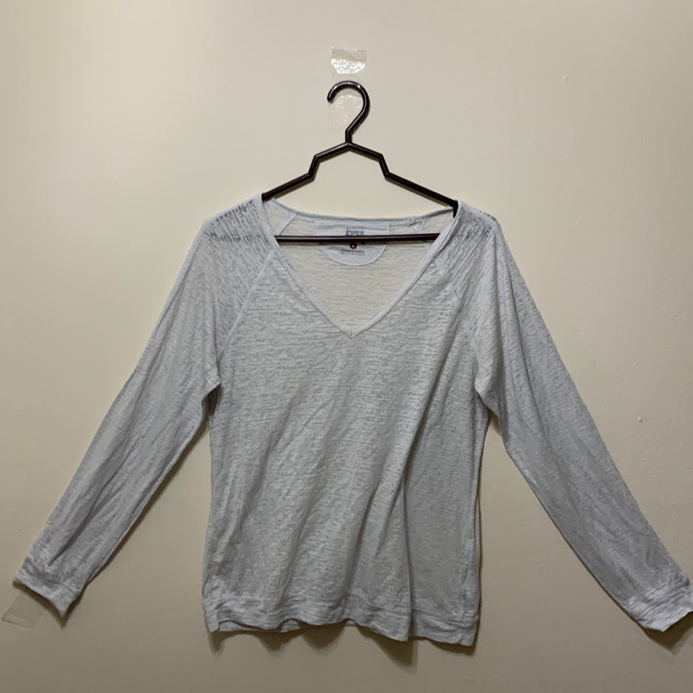 White see through shirt LEI size XL